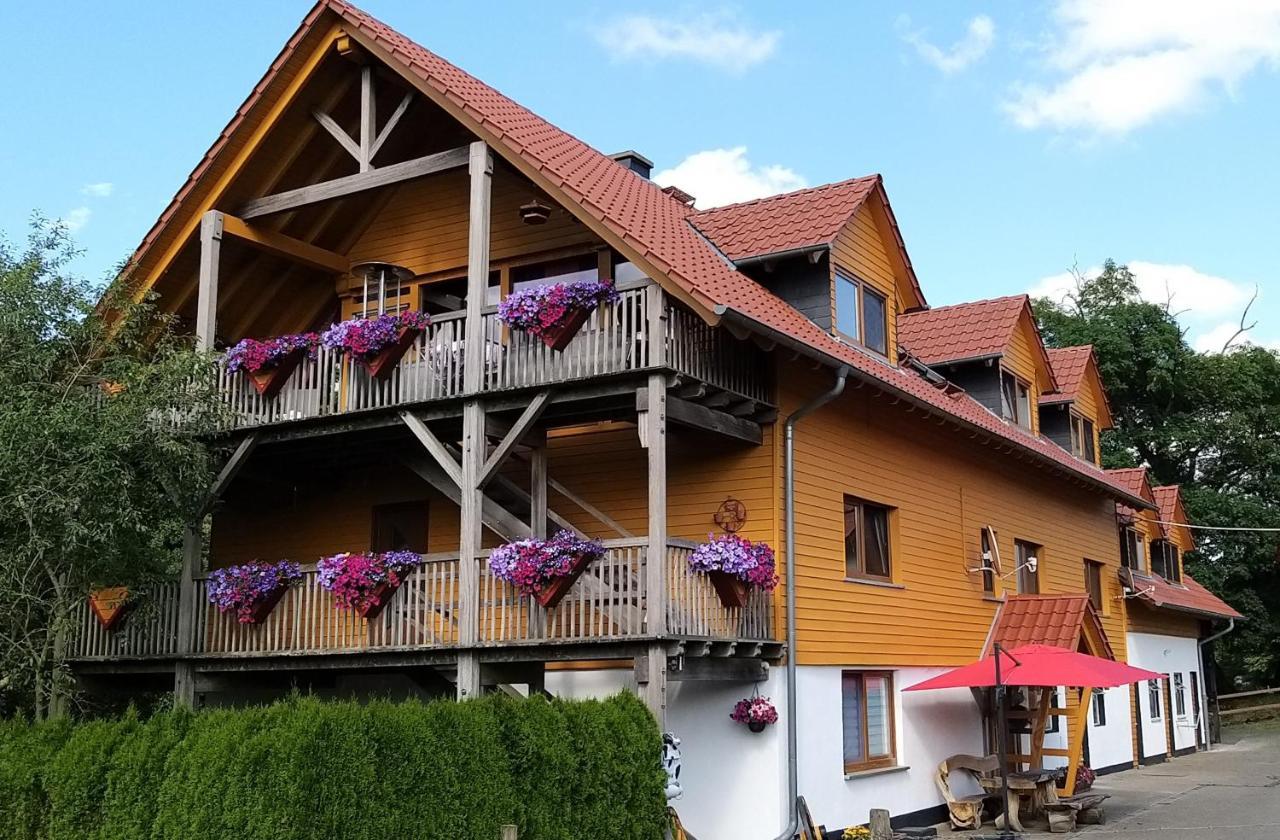Ferienwohnung Betzemühle 1 Bauernhof Altenschlirf Exterior foto