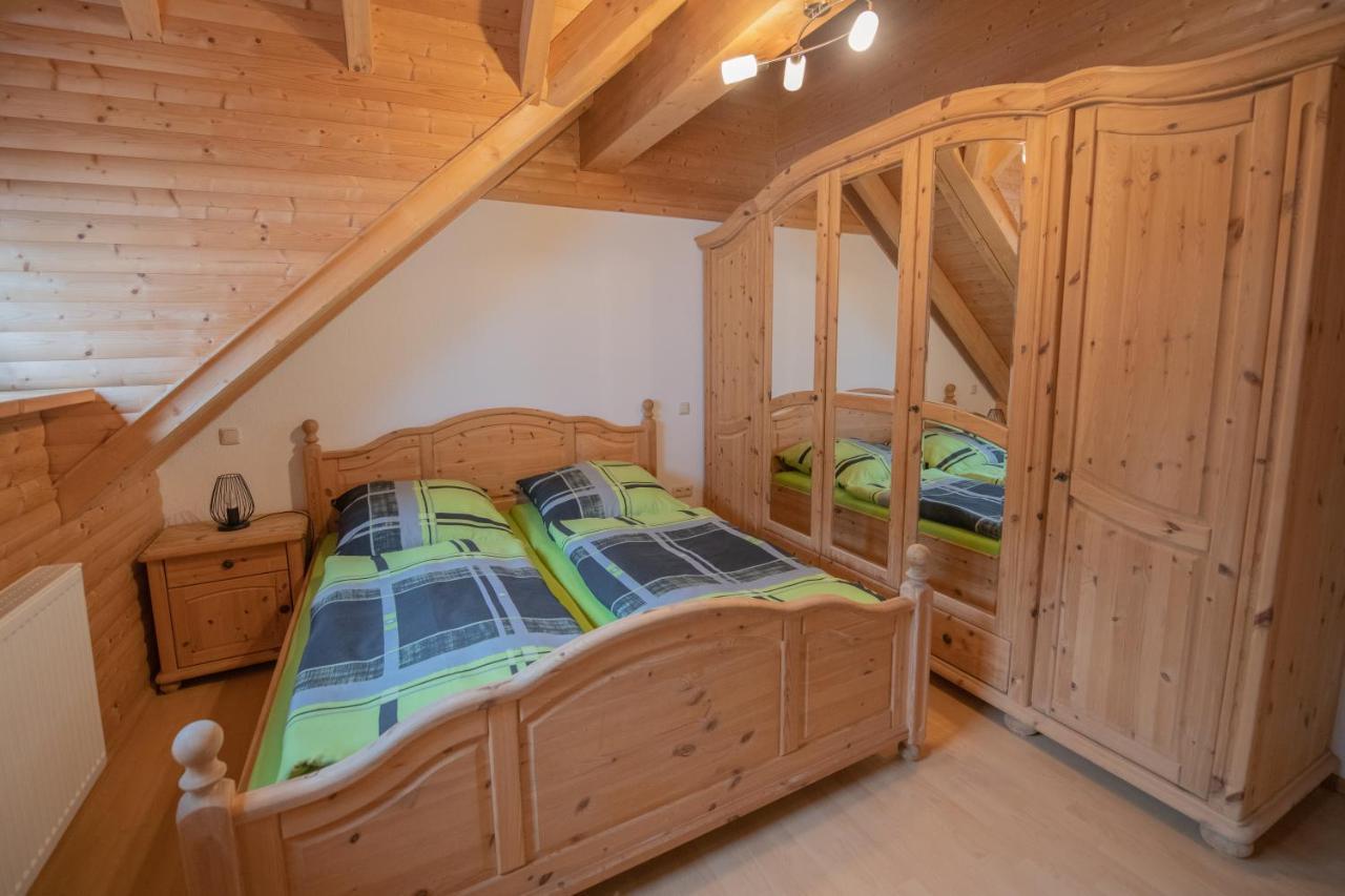 Ferienwohnung Betzemühle 1 Bauernhof Altenschlirf Exterior foto